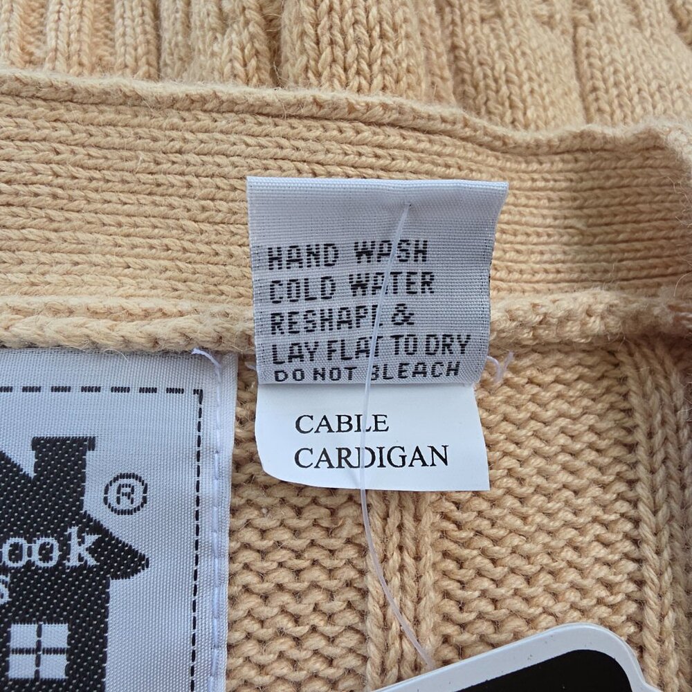 NWT Storybook Knits long cable cardigan knit sweater - Picture 7 of 7
